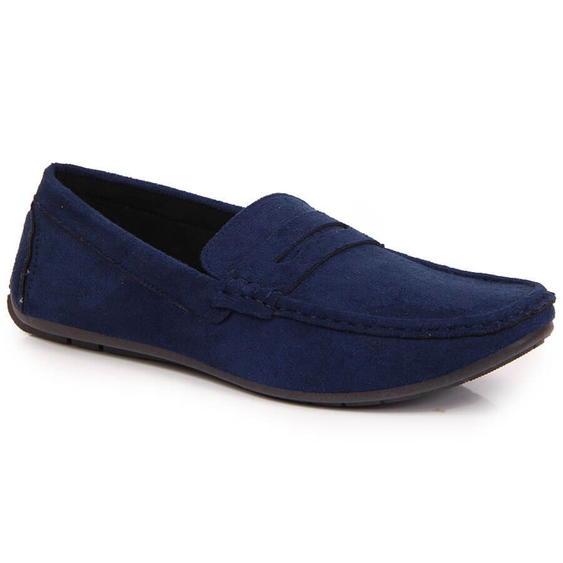 NEWS Marineblaue Slip-on-Slipper für Herren