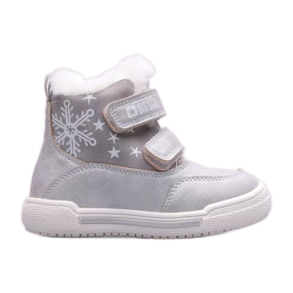 Schuhe, Schneestiefel Big Star Jr. KK374190 silber-