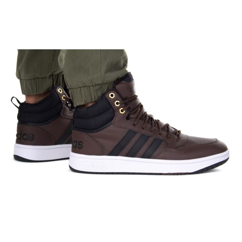 Schuhe adidas Hoops 3.0 Mid Wtr M GZ6680 braun
