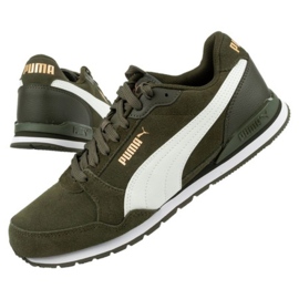 Puma St Runner v3 M 387646 04 Sportschuhe grün