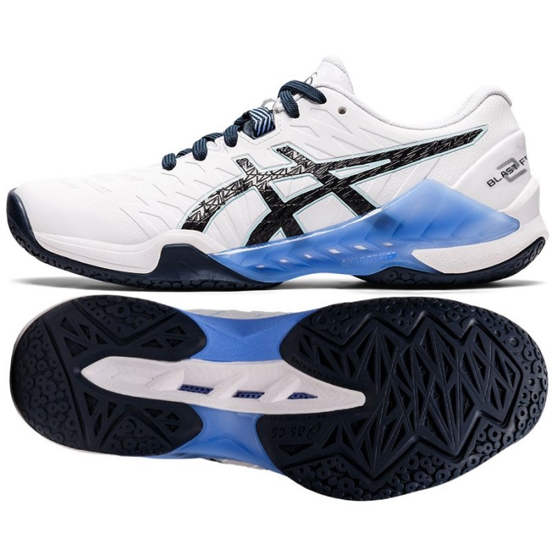 Asics Blast Ff 2 W 1072A046 103 Handballschuhe weiß weiß