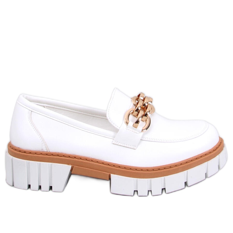 BM Plateau-Loafer von Catz White weiß