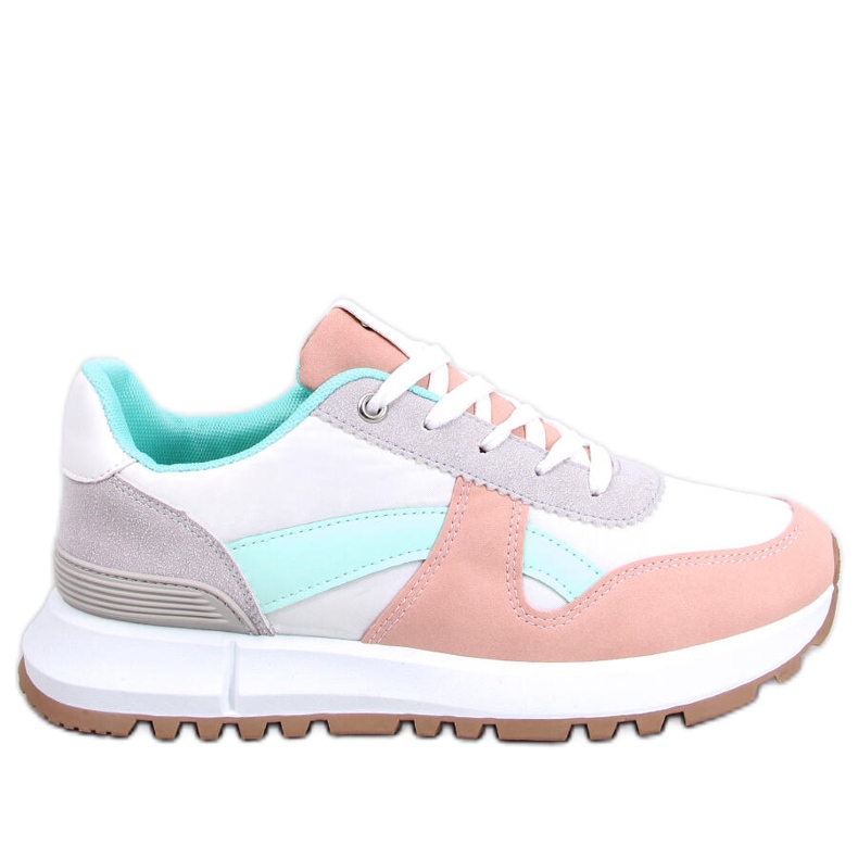 BM Bunte Damensneaker Binnie Pink mehrfarbig