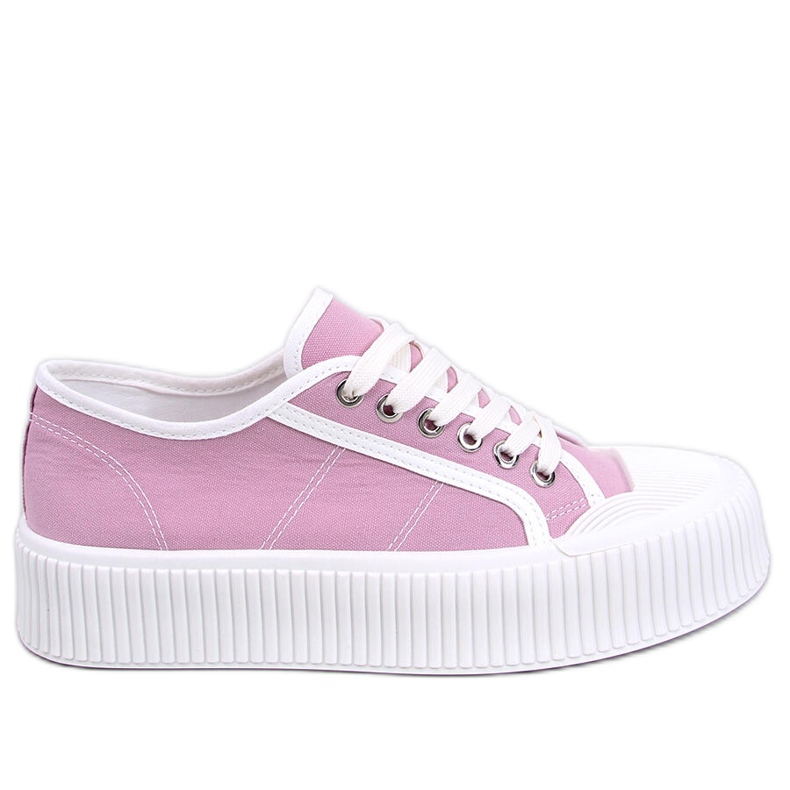 BM Dors Purple Damen-Plateau-Sneakers violett