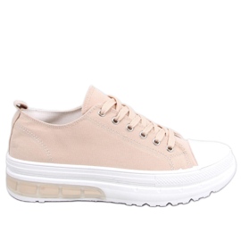 BM Damenschnürsneaker Raffey Beige