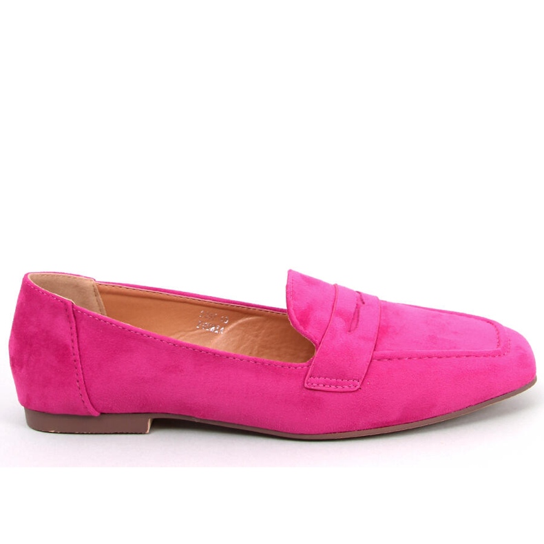 BM Klassische Wildleder-Loafer Class Fuchsia rosa