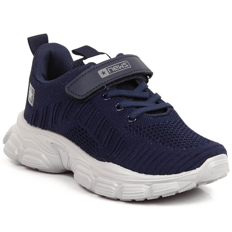 Sportschuhe für Kinder auf der Plattform marineblau NEWS navy blau