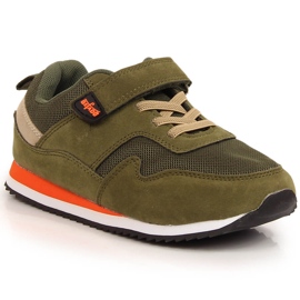 Kindersportschuhe mit Klettverschluss Olive Befado