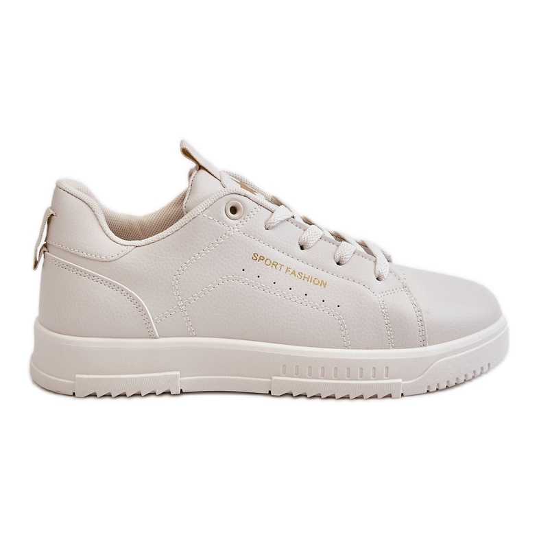 Sportschuhe zum Schnüren für Damen Beige Mikaela