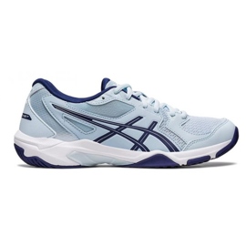 Asics Gel-Rocket 10 W 1072A056 406 Volleyballschuhe mehrfarbig blau