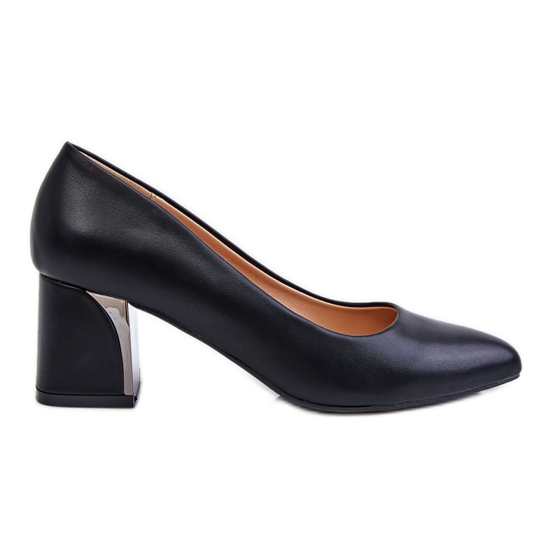 PS1 Elegante Pumps mit Absatz Schwarz Emma