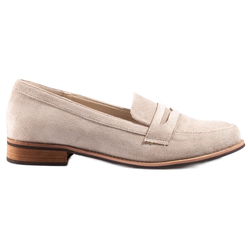 BM Damenmokassins Shelovet elegantes beige