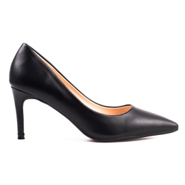 Schwarze klassische Damen High Heels von Shelovet