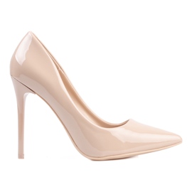 Klassische Damenschuhe von Shelovet beige