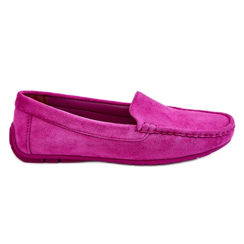 PE1 Wildleder-Loafer für Damen Lila Morreno violett rosa