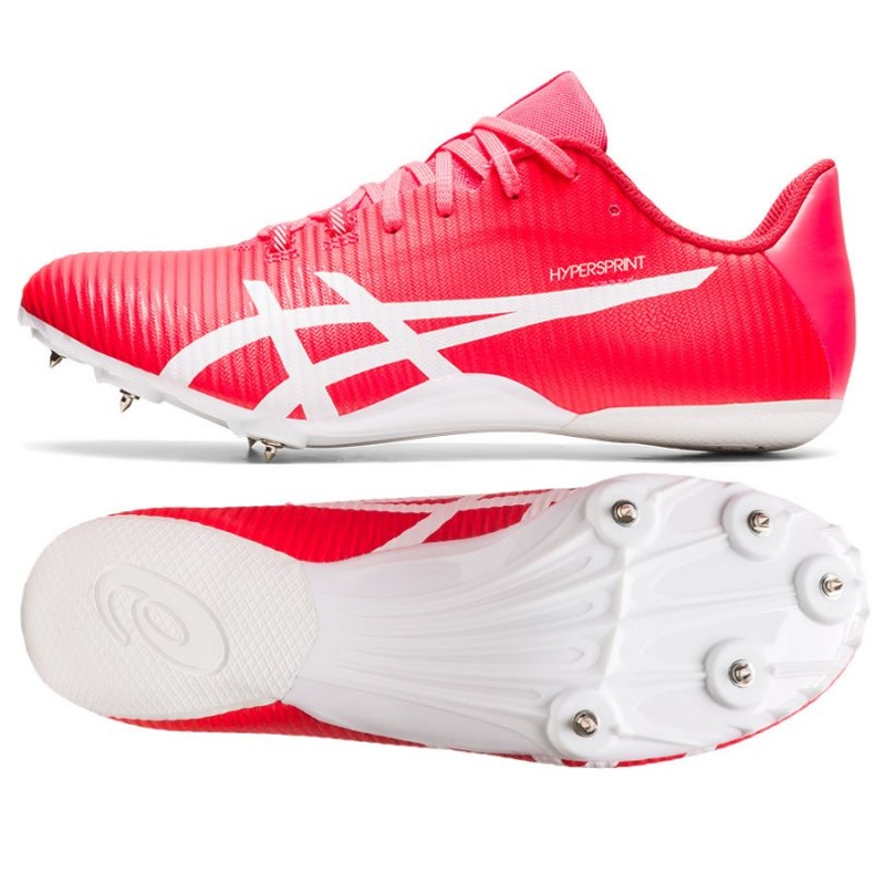 Asics Hypersprint 8 Sprint 1093A197 702 Spike-Schuhe rosa rosa