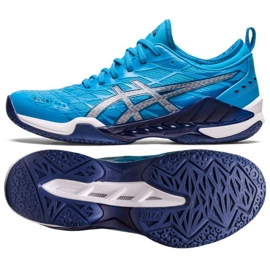 Asics Blast Ff 3 M 1071A076 400 Handballschuhe blau blau
