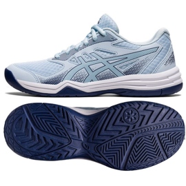 Asics Upcourt 5 W 1072A088 401 Volleyballschuhe blau blau