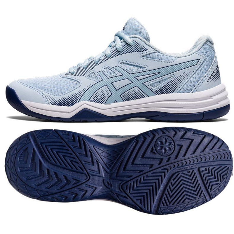 Asics Upcourt 5 W 1072A088 401 Volleyballschuhe blau blau