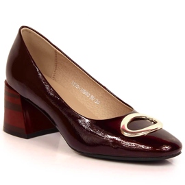 Vinceza 10930 Pumps aus Lackleder rot