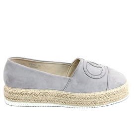 Chanelkikikiki Wela Grey Espadrilles grau