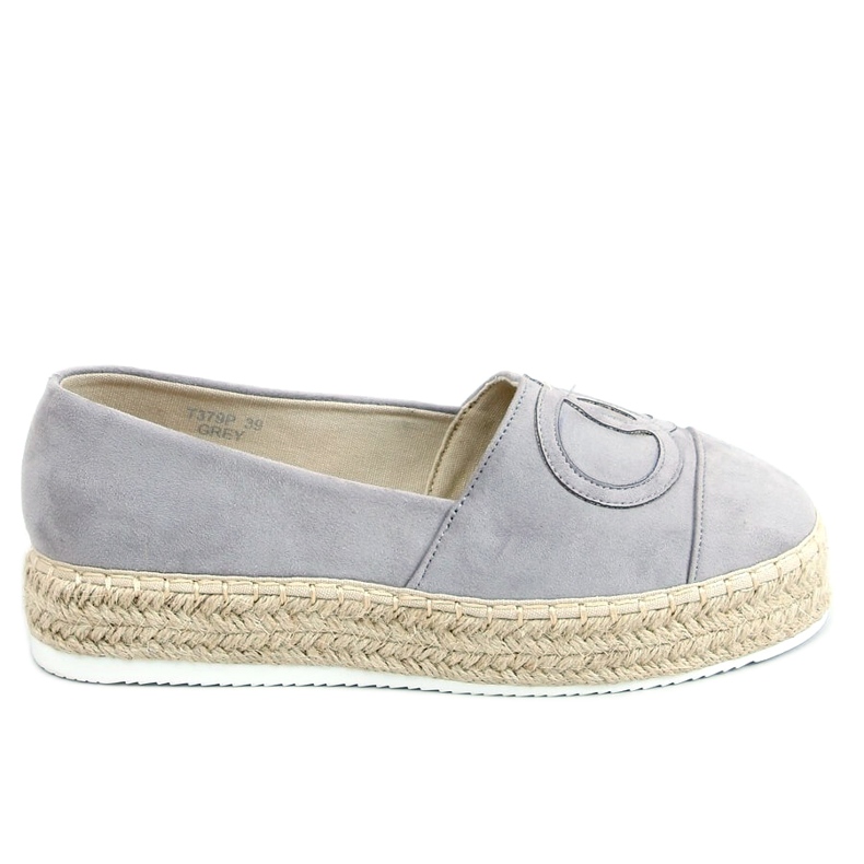 Chanelkikikiki Wela Grey Espadrilles grau