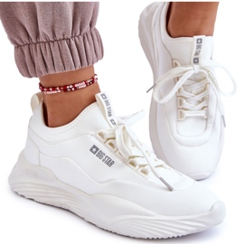 Damen Sneakers Memory Foam System Big Star LL274417 Weiß
