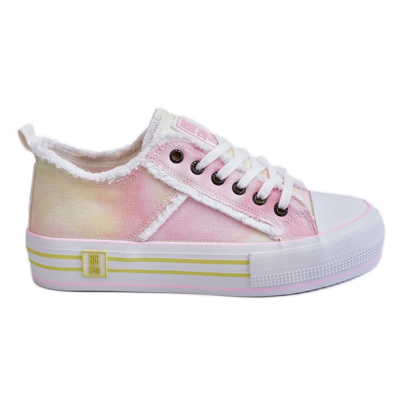 Damen Low Sneakers Big Star LL274174 Mehrfarbig