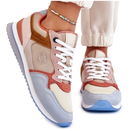 Damen Sportschuhe Memory Foam System Big Star LL274348 Mehrfarbig