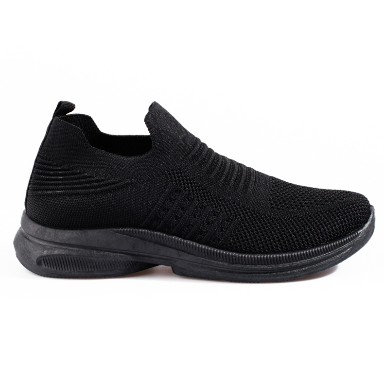 Shelovet Plateau Sportschuhe schwarz
