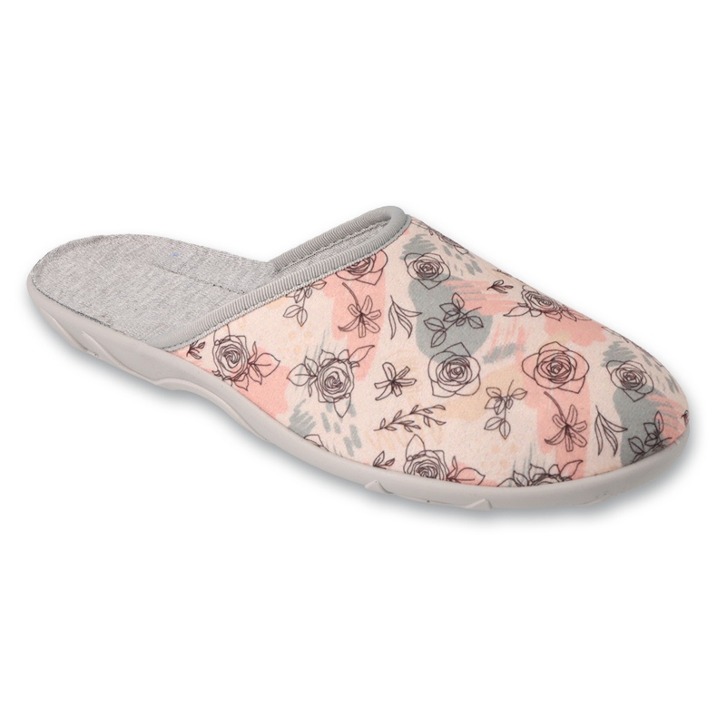 Befado bunte Damenschuhe 235D191 grau