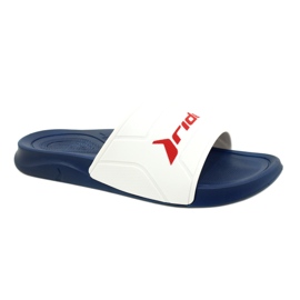 Herren Flip Flops Rider Smash Slide Ad 12130 AI432 weiß