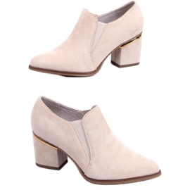 PA1 Brenda Beige Schuhe mit hohen Absätzen