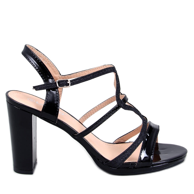 PA1 Inma Schwarze Sandaletten