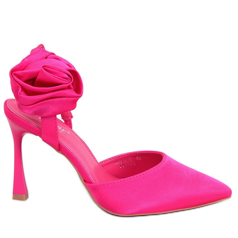 Seastar Satinnadeln mit Blume Flores Fuchsia rosa