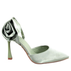 Seastar Satinnadeln mit Flores Green Blume grün