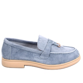 PA1 Wildleder-Loafer von Ottavia Blue blau