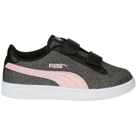 Schuhe Puma Smash v2 Glitz Glam V Ps Jr 367378 30 schwarz