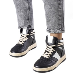 Schwarze Stiefeletten von Robin