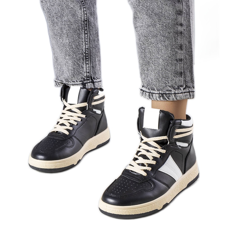 Schwarze Stiefeletten von Robin