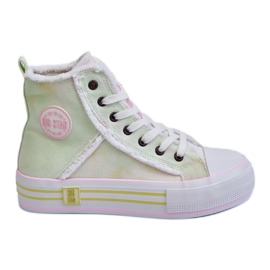 Damen High Sneakers Big Star LL274177 Mehrfarbig