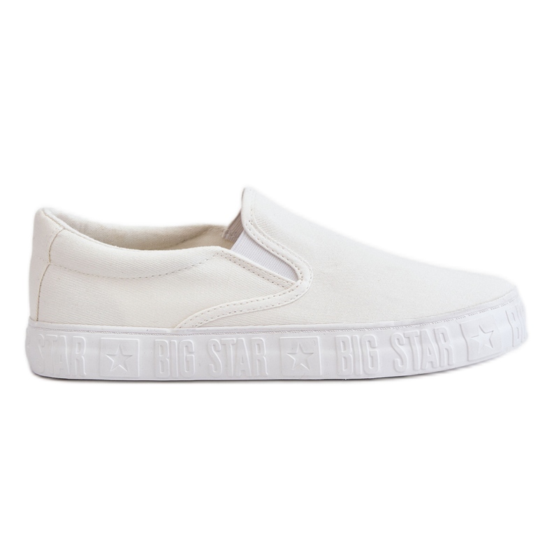 Damen Sneakers Slip-On Big Star LL274389 Weiß