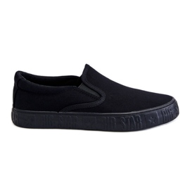Damen Sneakers Slip-On Big Star LL274392 Schwarz