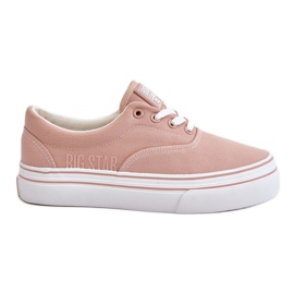 Damen-Plateau-Turnschuhe Big Star LL274229 Pink rosa