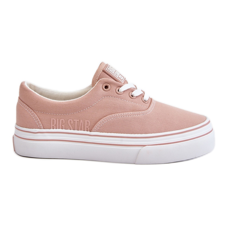 Damen-Plateau-Turnschuhe Big Star LL274229 Pink rosa
