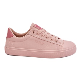 Klassische niedrige Sneakers Big Star LL274095 Hellrosa