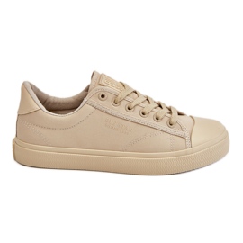 Klassische niedrige Sneakers Big Star LL274094 Beige