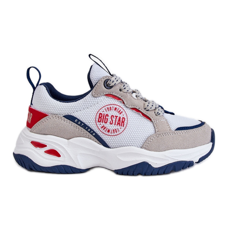 Kinder Sportschuhe Memory Foam System Big Star JJ374269 Weiß