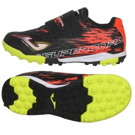 Joma Super Copa 2301 Tf Jr SCJS2301TFV Fußballschuhe schwarz