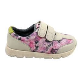 Freizeitschuhe aus Leder mit Klettverschluss Mazurek AirWalk Sport lila